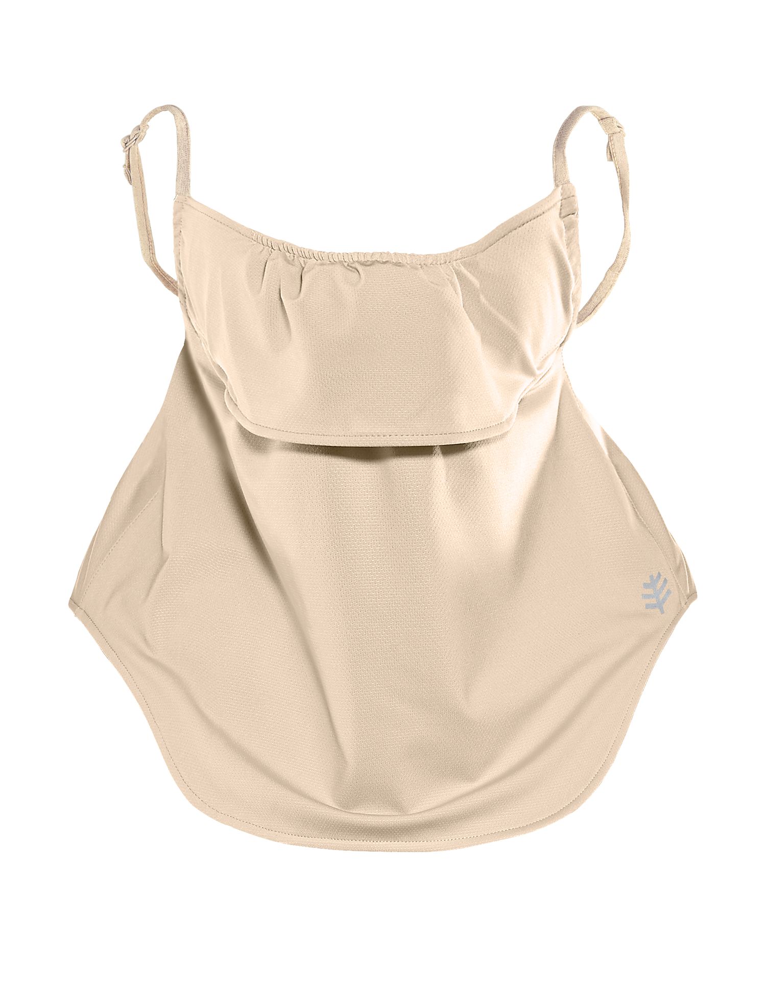 Coolibar - UV-schützende Gesichtsmaske für Erwachsene - Vermilion - Beige